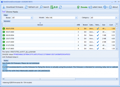 大疆固件下载工具