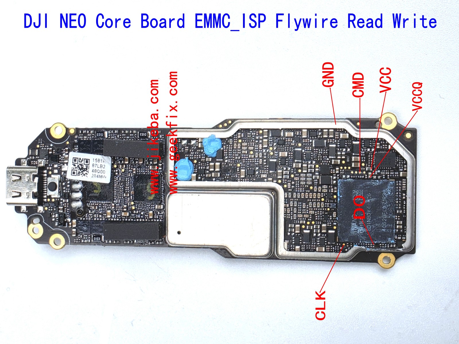 DJI大疆NEO ISP飞线图 DJI NEO OSP flight diagram